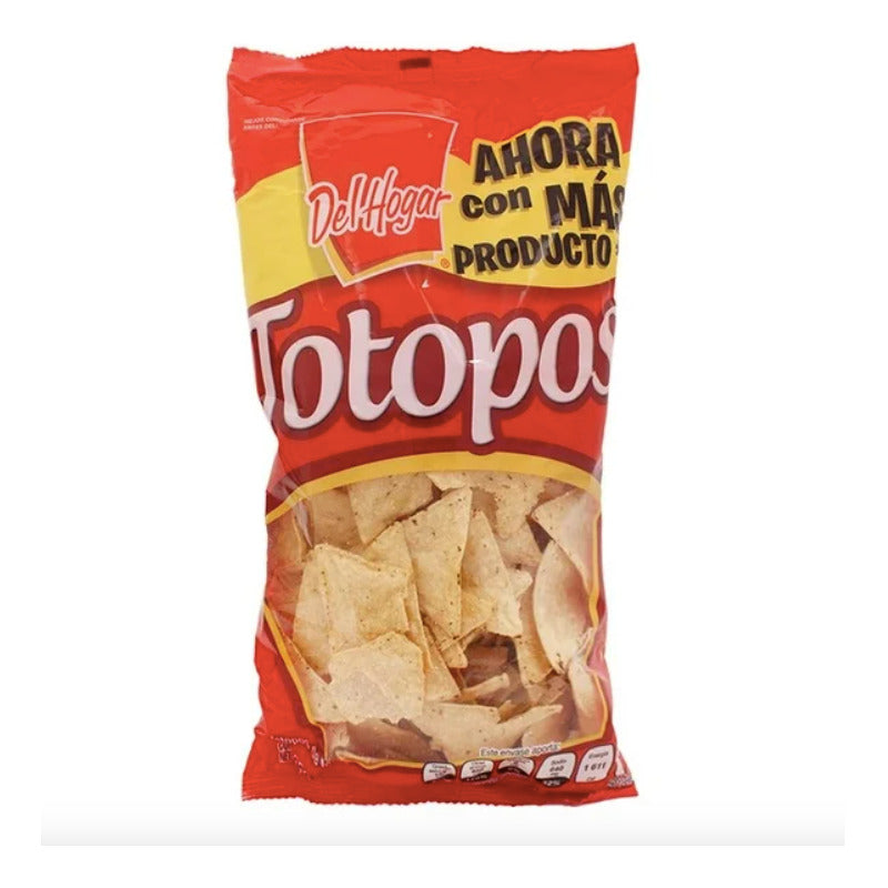 Totopos De Maiz Para Chilaquiles Del Hogar 6 Piezas De 320gr