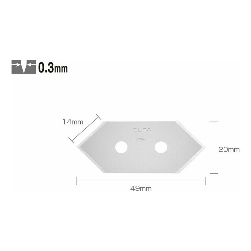 Cutter Rotativo Olfa Mc-45 45° Para Marialuisas Con Mango Antideslizante