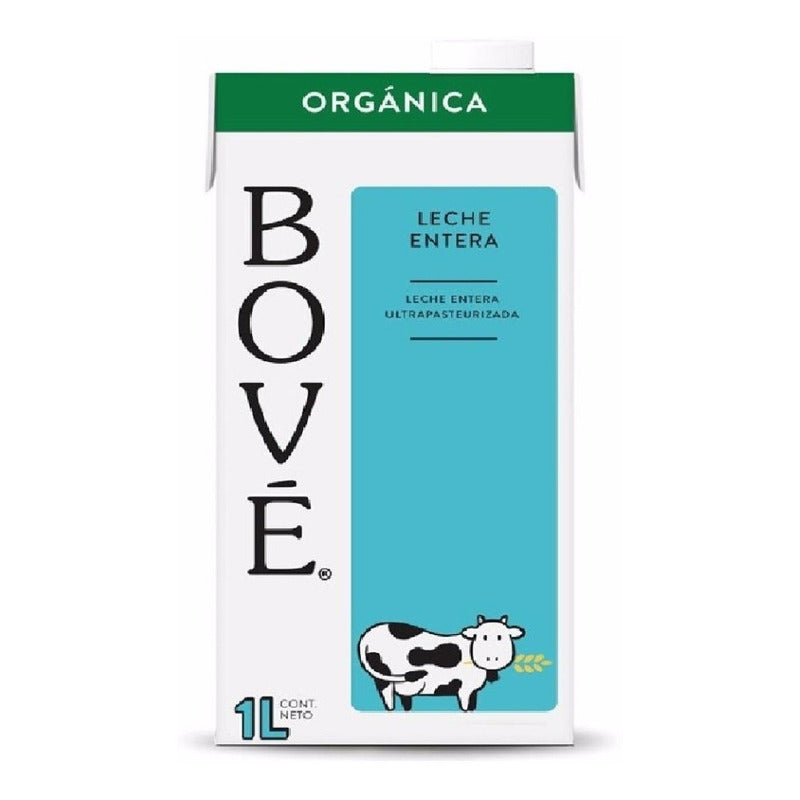 Leche Entera Bové Orgánica 12 Litros