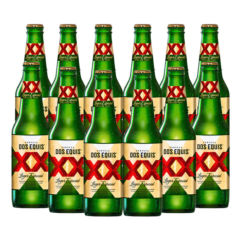 Cerveza Dos Equis Lager 24 Botellas De 355ml