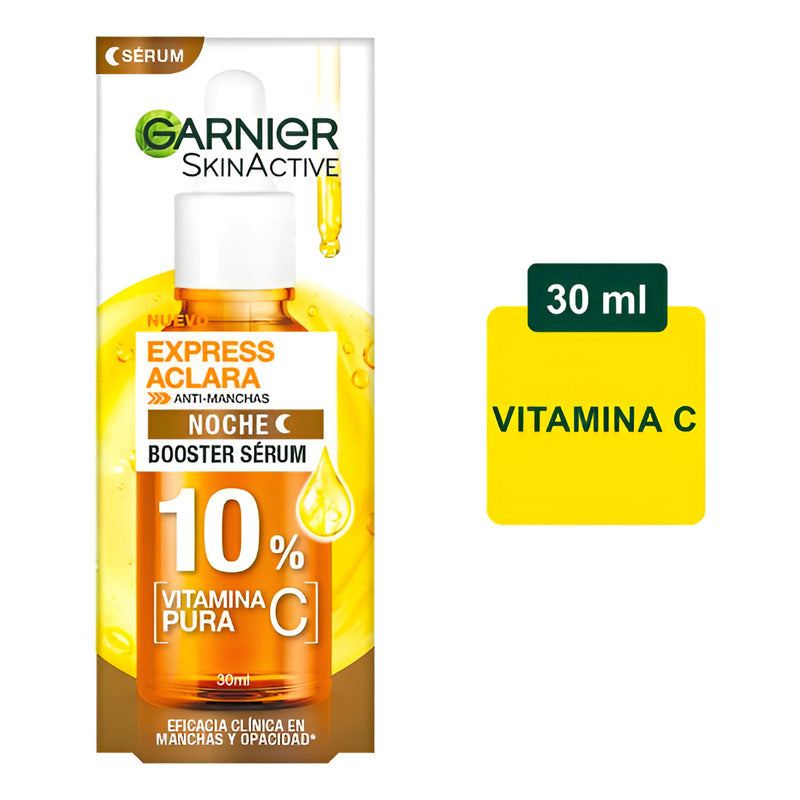 Sérum Facial De Noche Garnier Skin Active Vitamina C 30 Ml Normal Noche