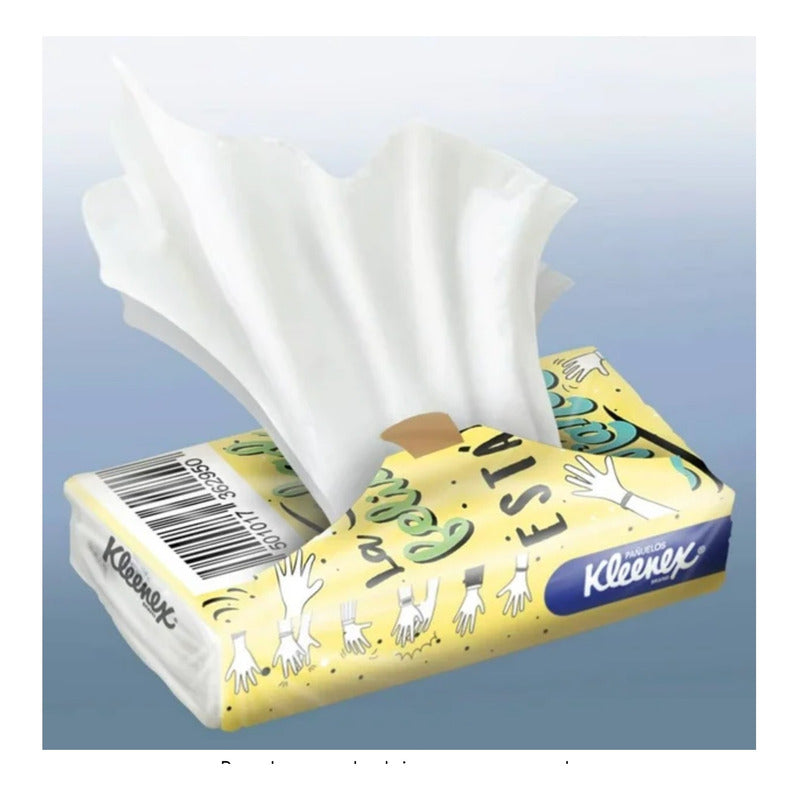 Kleenex Pañuelo Facial 24 Piezas Sella Pack Blanco