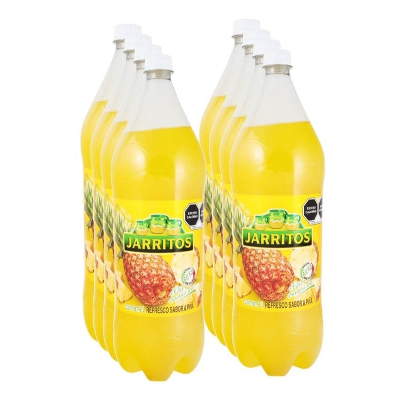 Refresco Piña Jarritos 2l (8piezas)