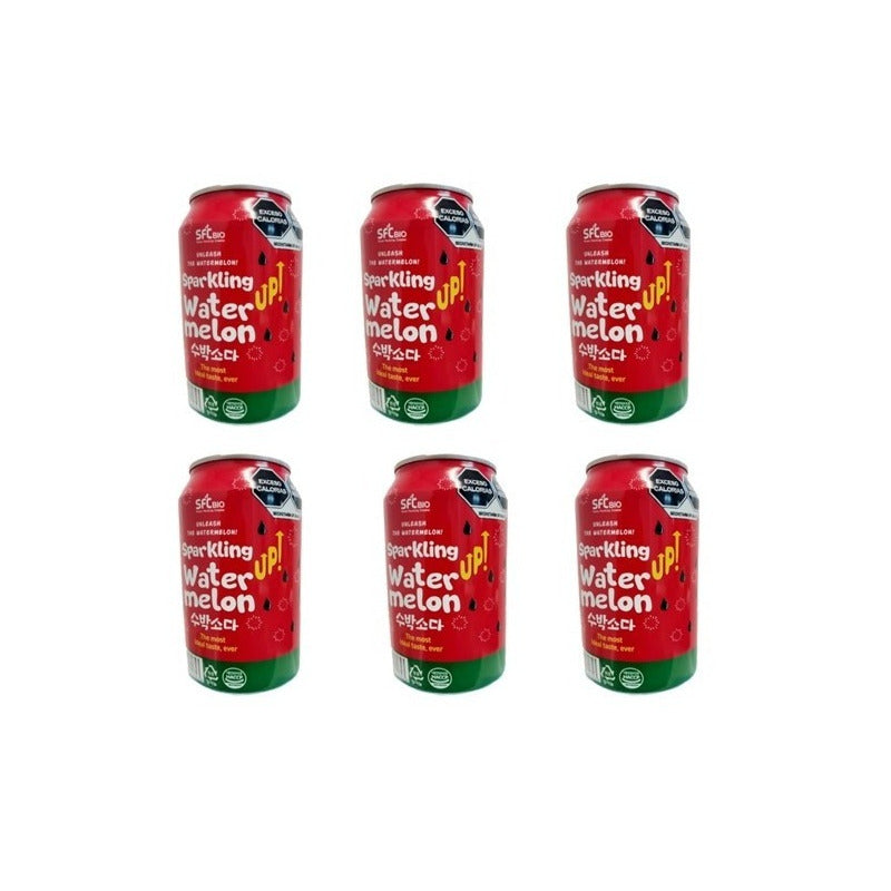 Bebida Sfc Bio Sabor Sandía 6 Pz De 350ml