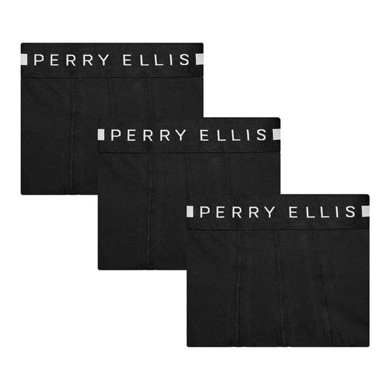 Bóxer Perry Ellis Original 100% 3pzas