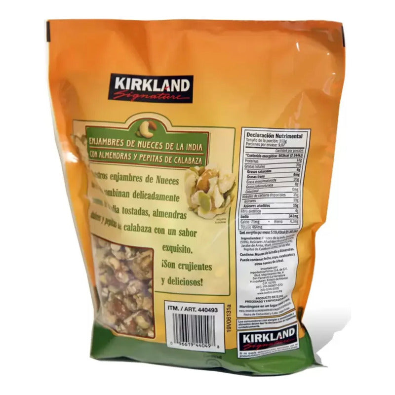 Enjambre De Nueces Con Almendras Y Pepitas Kirkland  907 G