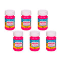 Pintura Acrílica Alta Calidad Color Frambuesa 6 Pz De 35ml Frambuesa