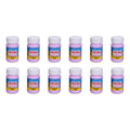 Pintura Acrílica Alta Calidad Color Lila Claro 12 Pz De 35ml Lila