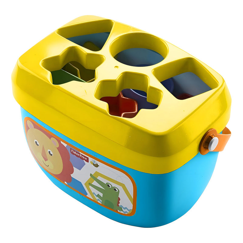Fisher-price Fgp10 Primeros Bloques Del Bebe 6m+ Color Amarillo Con Azul