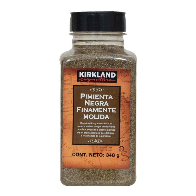 Kirkland Signature Pimienta Negra Finamente Molida 384 G