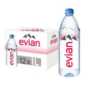 Agua Evian 12 Piezas De 1 Lt