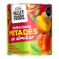 Duraznos Mitades En Almíbar Valley Foods (3 Piezas) 820 G
