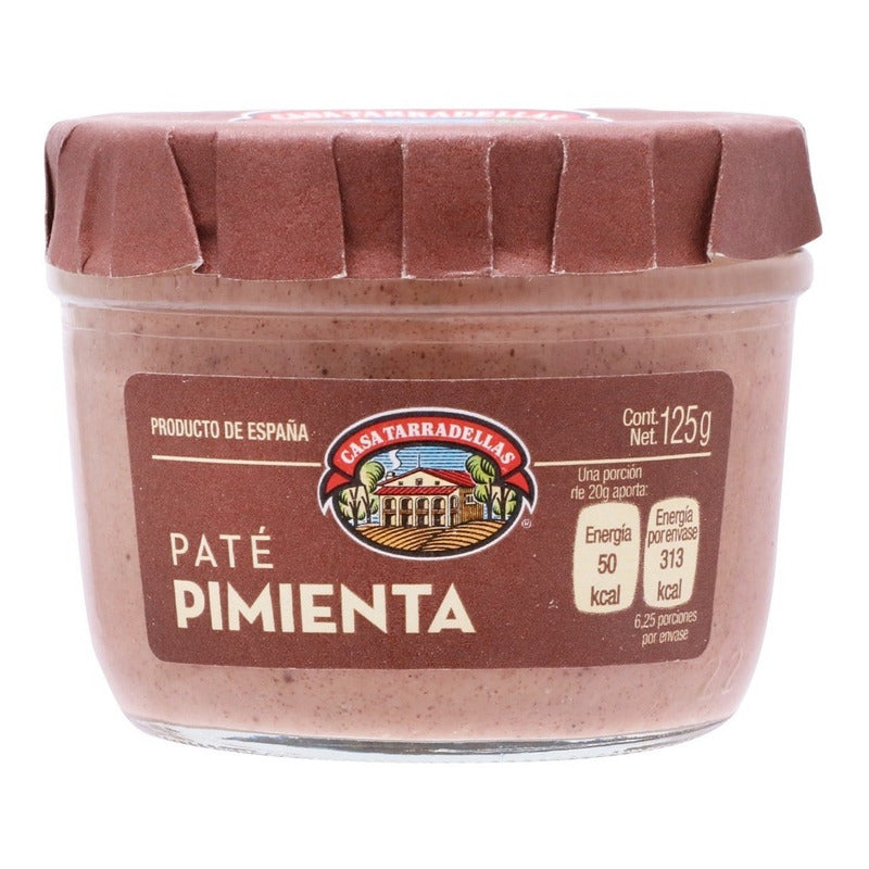 Pate De  Pimienta Casa Tarradellas - 125gr 3 Pack Ipg