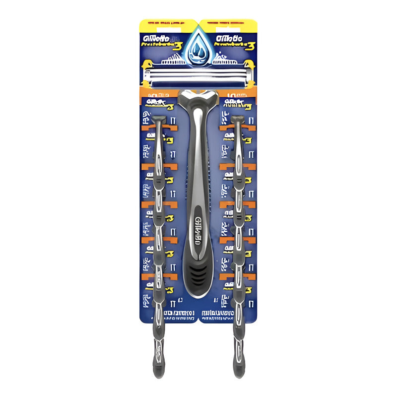 Rastrillo Gillette Prestobarba3 Con 3 Hojas 12 Pzas