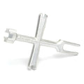 Llave Para Tapon Emergente Gris Brillante