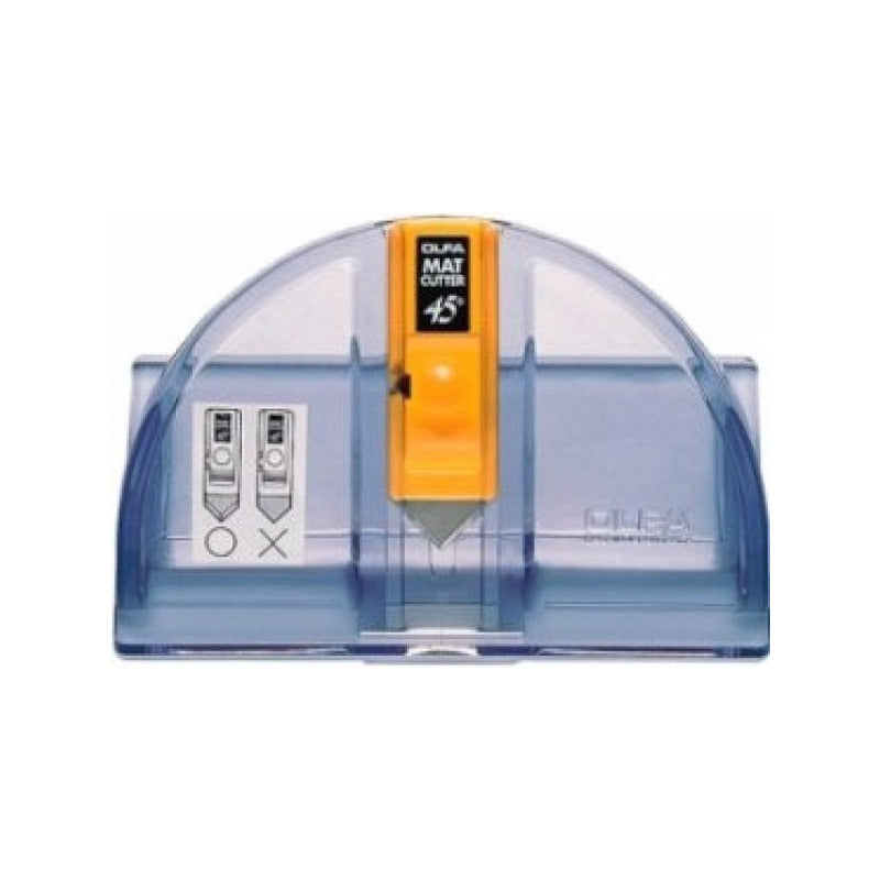 Cutter Rotativo Olfa Mc-45 45° Para Marialuisas Con Mango Antideslizante