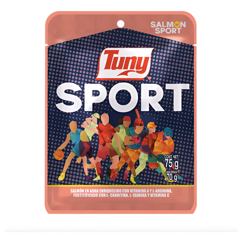 Salmón En Agua Sport Tuny 6 Piezas De 75gr