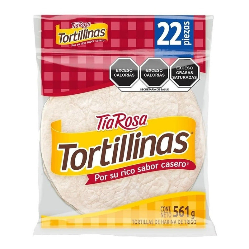 Tortillas De Harina Tía Rosa Tortillinas 561 G