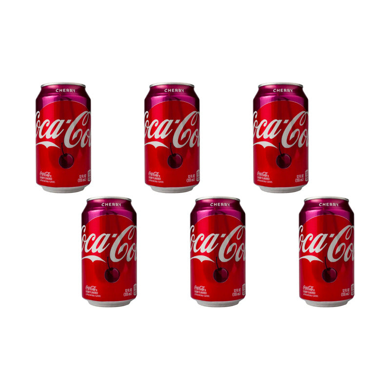Refresco Coca Cola Sabor Cereza 6 Piezas De 355ml
