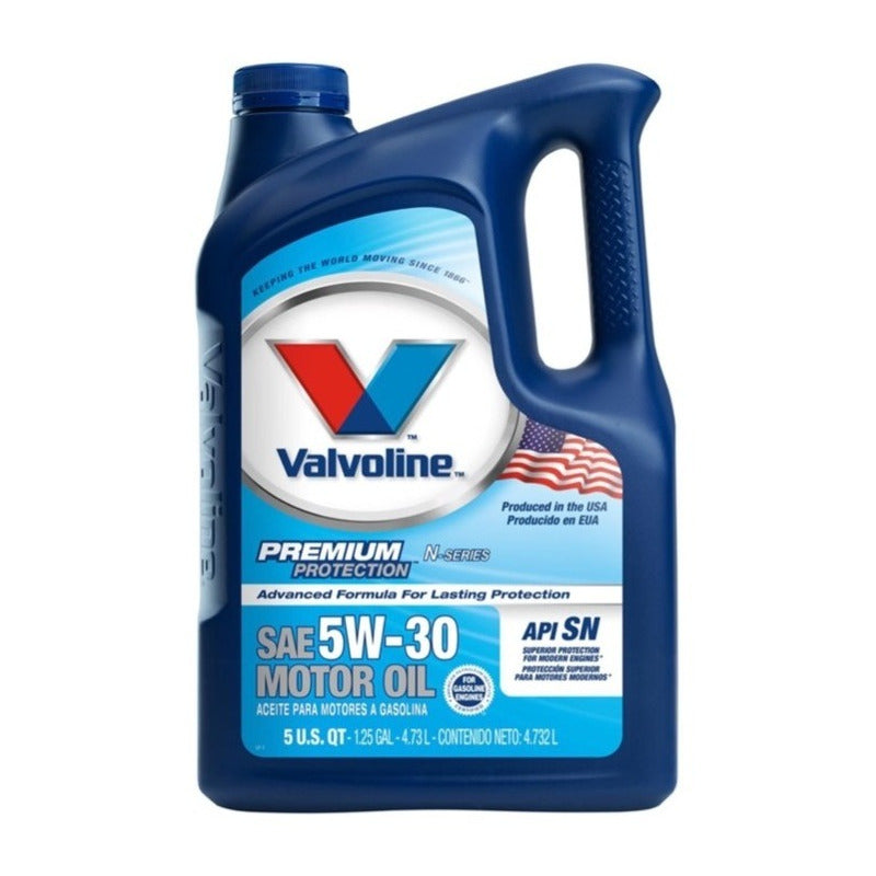 Aceite De Motor 5/4 Valvoline Multigrado 5w-30 4.73l