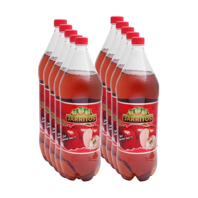 Refresco Manzana Jarritos 2l (8piezas)