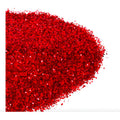 Diamantina Del #1 Color Rojo Metalico De 1mm 6 Piezas De 50g Rojo