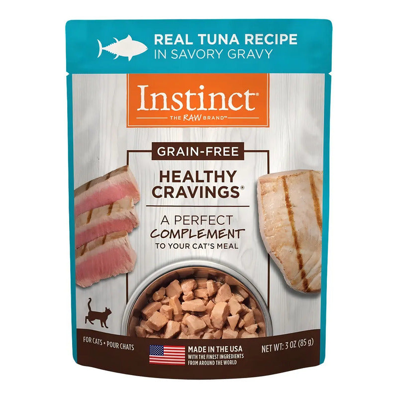 Instinct Alimento Humedo Para Gato Sabor Atun 85g