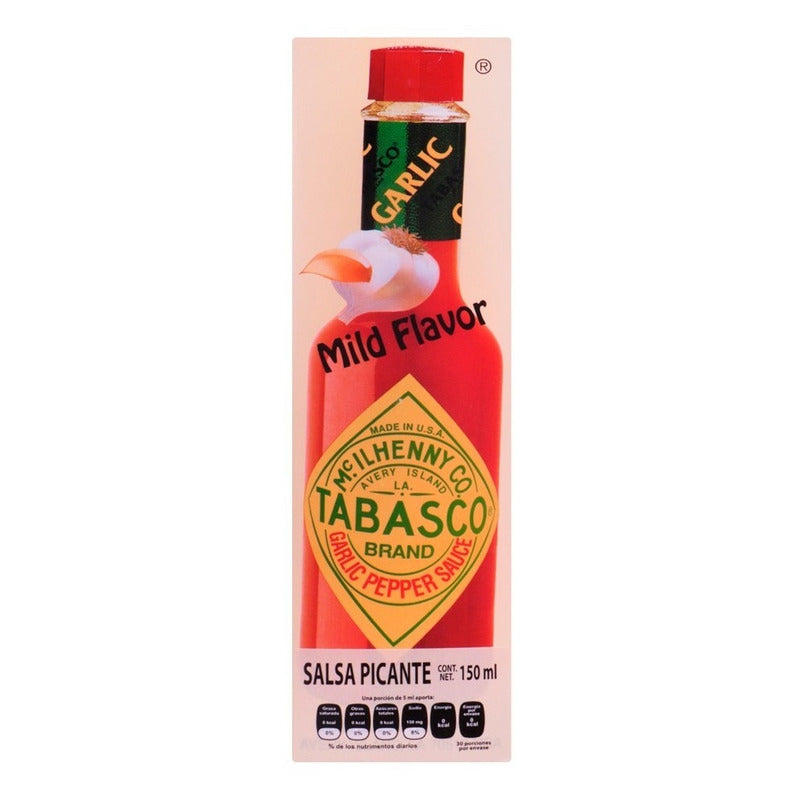 Salsa Tabasco Ajo Tabasco Botella 148ml 2 Pack Ipg