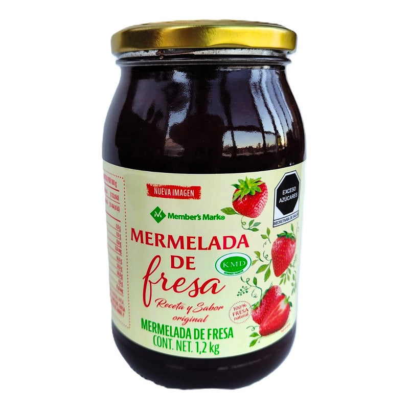 Mermelada De Fresa Member's Mark® Frasco Grande De 1.2 Kg