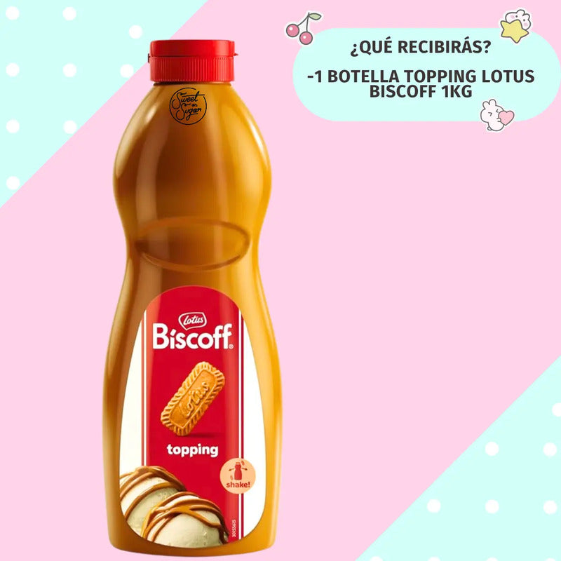 Topping Lotus Biscoff Galleta Caramelizada 1kg Vegano