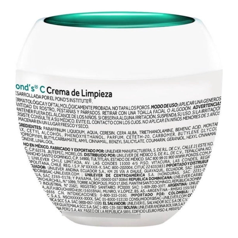 Crema Corporal Pond's C Limpieza 365 G (3 Piezas) Aloe Vera