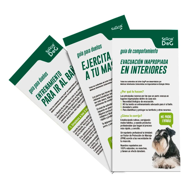 Repelente Perros Señor Dog Fpm-20 Y Eliminador Olores Interiores