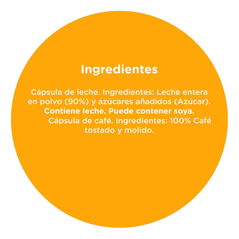 Cápsulas De Café Nescafé Dolce Gusto Latte Macchiato X16 Und