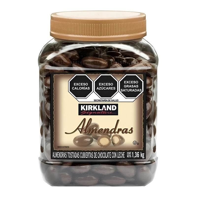 Almendras Cubiertas De Chocolate Con Leche Kirkland 1.36 Kg