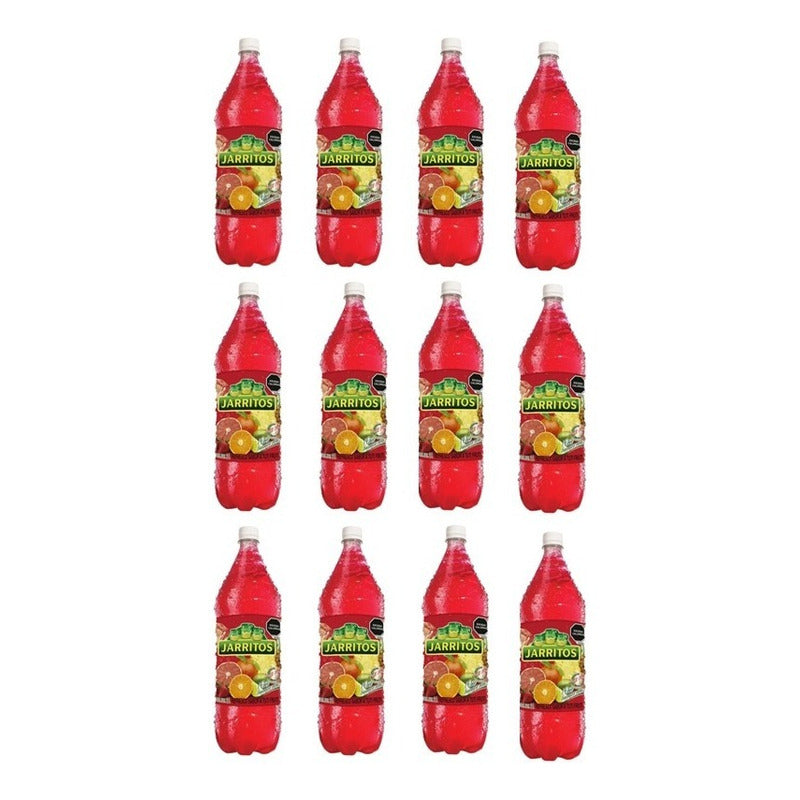 Refresco Jarritos Sabor Tutifruti 12 Pz De 2 L