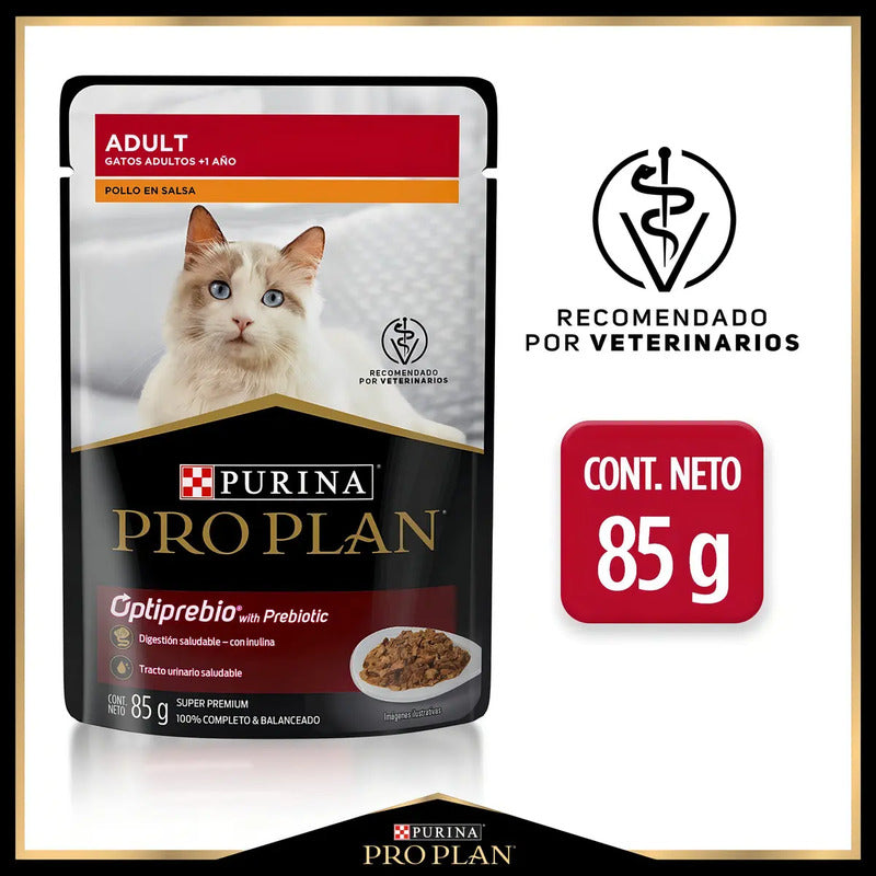 Alimento Pro Plan Adult Para Gato Adulto Pollo Sobre 85g