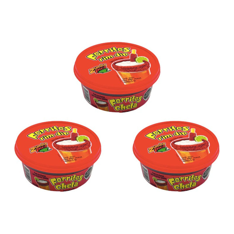 Pulpa Zumba Pica Forritos Para Chela 227g (3pzas)