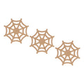 Halloween Figurita Decorativa Telaraña De 12cm 3pz