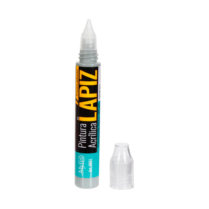 Pintura Acrílica En Lápiz Color Gris 1 Pieza De 30ml Gris