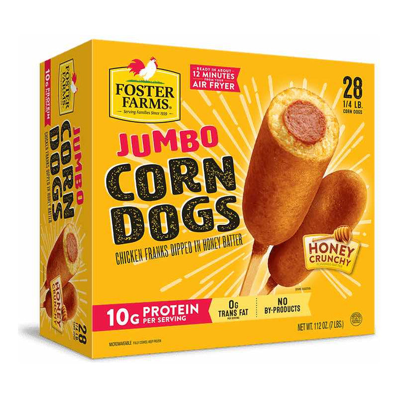 Banderillas Corn Dogs Con 28pzas