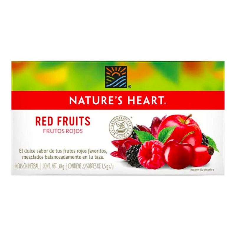Té De Frutos Rojos Natures Heart Red Fruits 30g