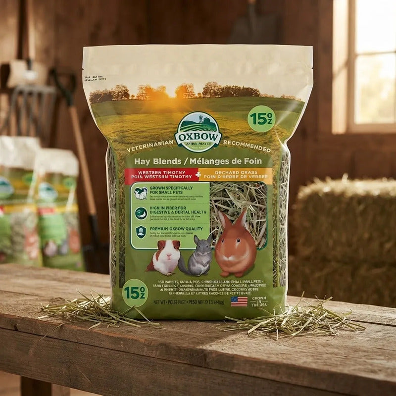Heno Mezcla Orchard Y Timothy Para Pequeños Mascotas, 425 G