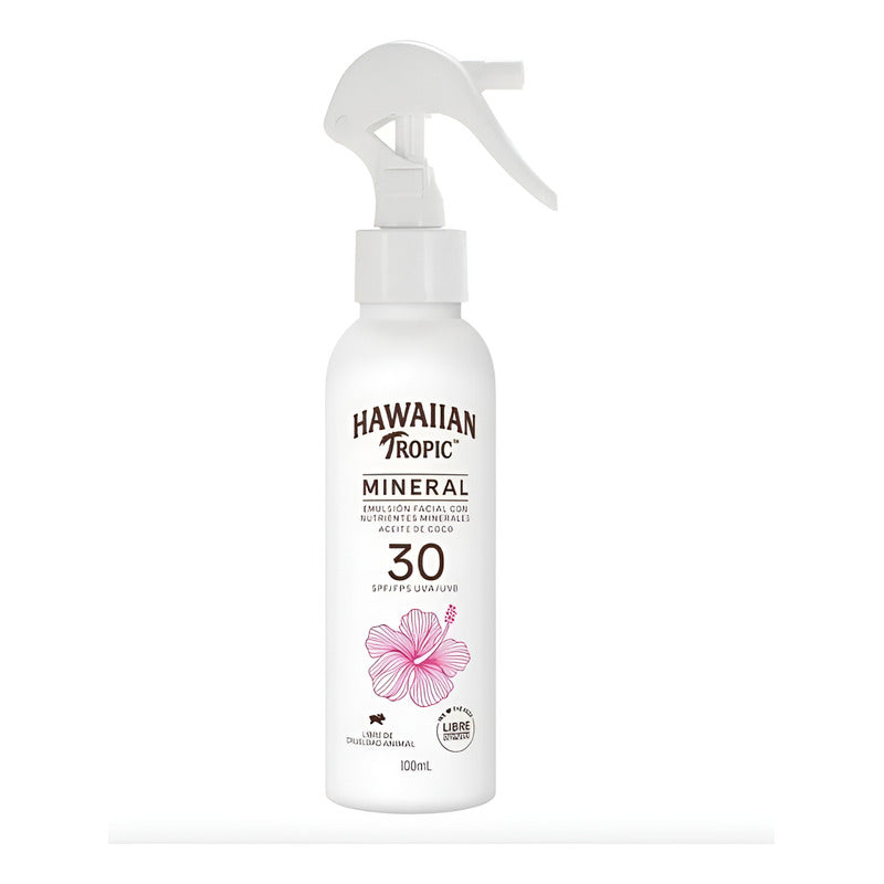 Protector Solar Hawaiian Tropic Mineral Fps 30 2 Pz De 100ml