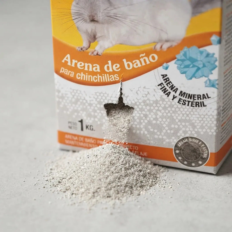 Cunipic Arena De Baño Para Chinchilla, 1 Kg
