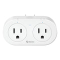 Contacto Wi-fi Doble Blanco