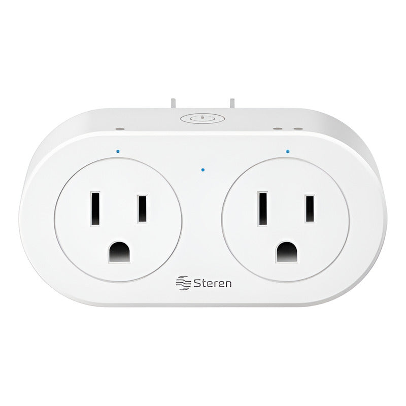 Contacto Wi-fi Doble Blanco