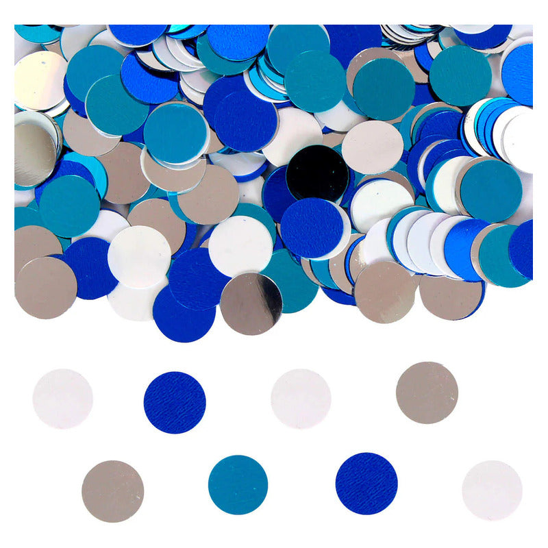 Lentejuela Decorativa Redonda Azul/multi