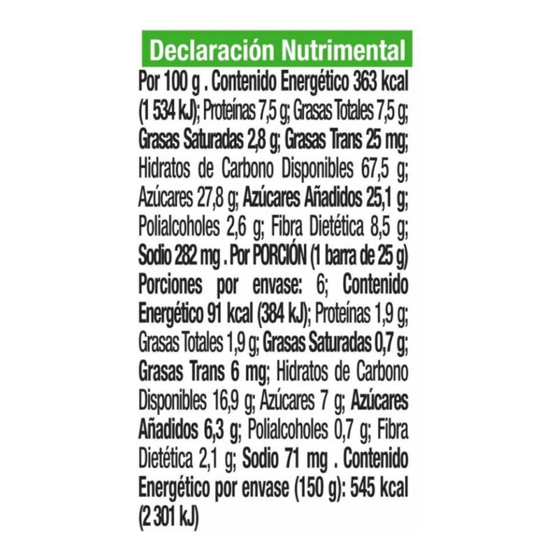 Barras De Avena Stila Sabores Surtidos (28piezas)