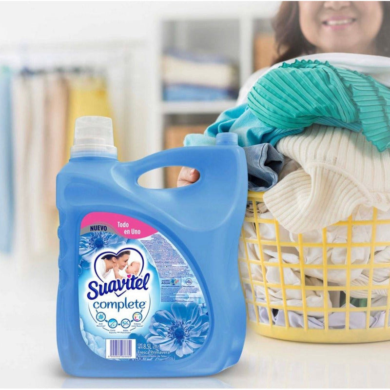 Suavizante Suavitel Complete Fresca Primavera En Botella 8500 ml