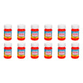 Pintura Acrílica Alta Calidad Color Naranja 12 Pz De 35ml Naranja
